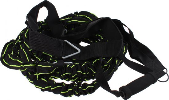 Sportec Keeper Bungee-koord Nylon Zwart