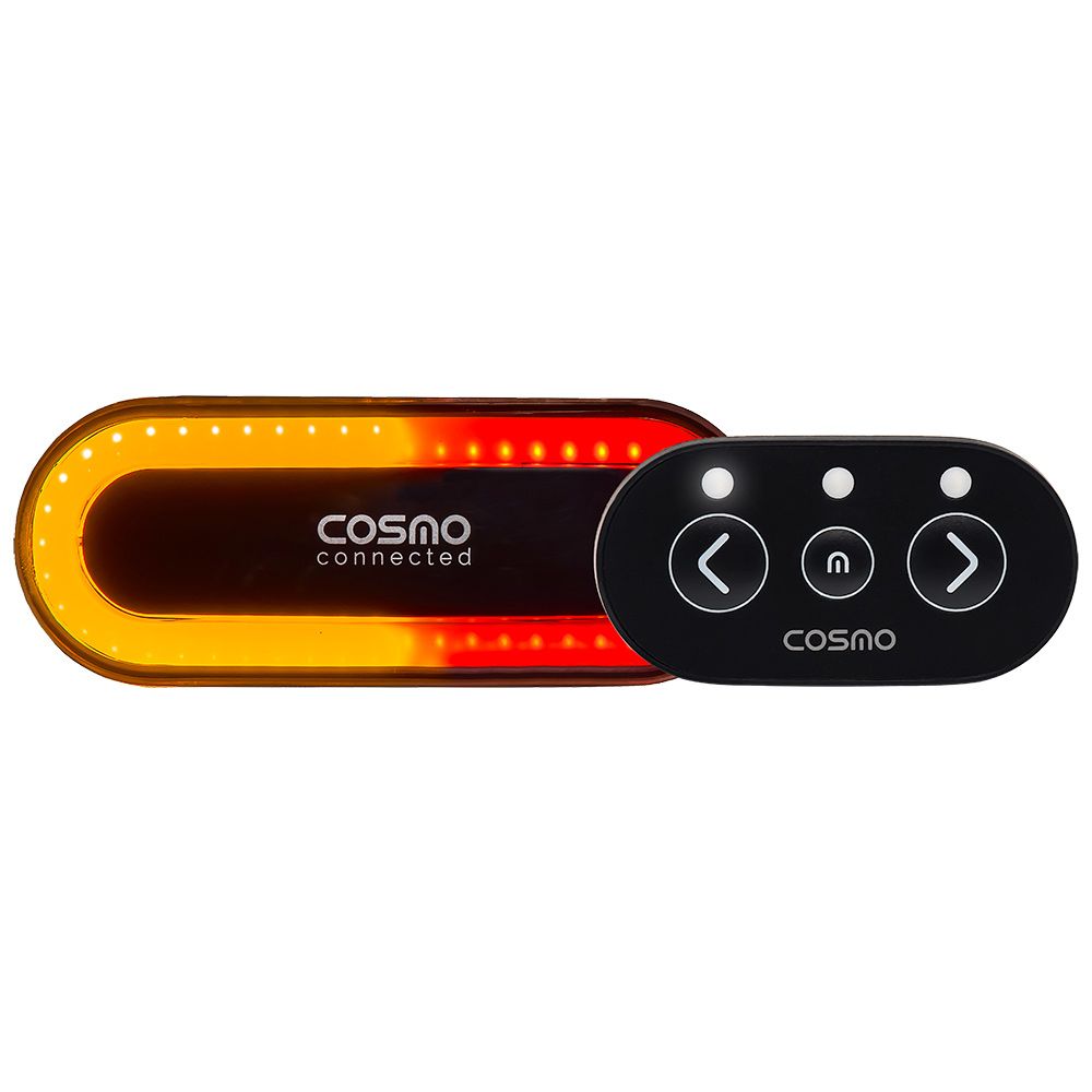 Cosmo Connected Cosmo Ride - LED Richtingaanwijzers - Zwart