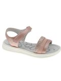 Beppi Sandalen lichtgrijs / oudroze