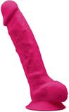 SILEXD - Realistische Dildo - Model 1 - 20 cm - Roze