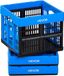 VEVOR Opvouwbare Opbergdozen 25L, Set van 3