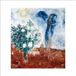 Marc Chagall Impression d'art - Die Liebenden über St,Paul 70x70cm
