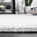Safavieh Bohemian Indoor Hand Tufted Abstract Collection, ABT340, in Ivory / Charcoal, 60 X 91 cm