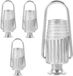 Sans marque 4pcs Tendeur - Fil d'acier - Régulateur - Outils ménagers enroulables - Poulie de corde à linge rétractable en acier inoxydable - Suspension de vêtements ménagers