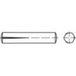TOOLCRAFT TO-5378871 Conische kerfpaspen 5 mm RVS A1 100 stuk(s)