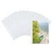 HERMA 7566 Fotohoezen voor mappen, 250 stuks, 20 x 30 cm, 1 vak, aan beide zijden te gebruiken fotophan fotozichthoezen voor verzamelhoezen, ansichtkaarthoezen, brochurehoezen met Euro-perforatie, wit