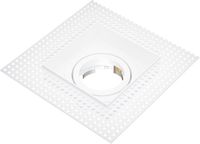Ledvion Trimless LED Inbouwspot Vierkant Wit GU10 Dimbaar Kantelbaar 130x130mm