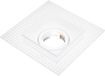 Ledvion Trimless LED Inbouwspot Vierkant Wit GU10 Dimbaar Kantelbaar 130x130mm