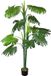 Merkloos Kunstpalm boom - Waaierpalm plant - Decoratie Huis - Natuurlijke uitstraling - 160 cm - Groen