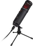 Krüger&Matz KM0765 - Warrior GV-100 Gaming en/of vlogmicrofoon, zwart