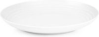 Plasticforte Rond bord/camping bord - D25 cm - ivoor wit - kunststof