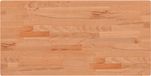 vidaXL Tafelblad - rechthoekig - 80x40x2,5 cm - massief beukenhout