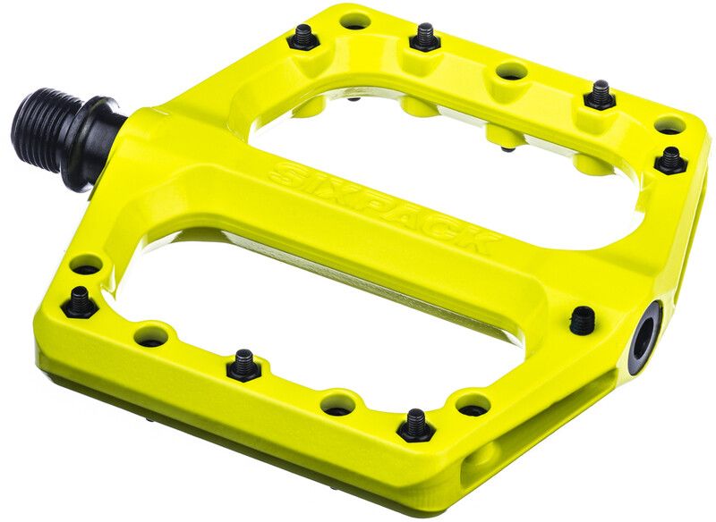 Sixpack Menace 3.0 AL Pedalen - Geel