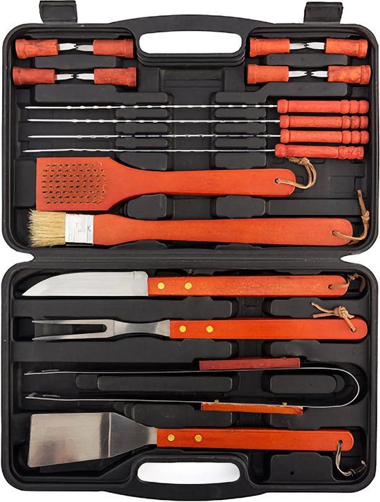 Innovagoods Koffer voor Barbecues (18 stuks) - 4899888116868