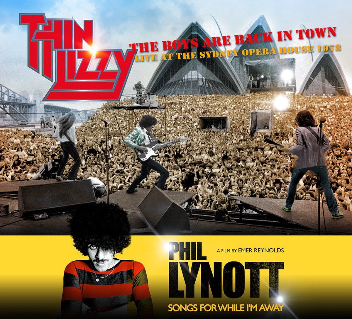 Phil Lynott: Songs For While I'm Away + Thin Lizzy: The Boys Are Back In Town Live At The Sydney Opera House October 1978 (2DVD + CD)