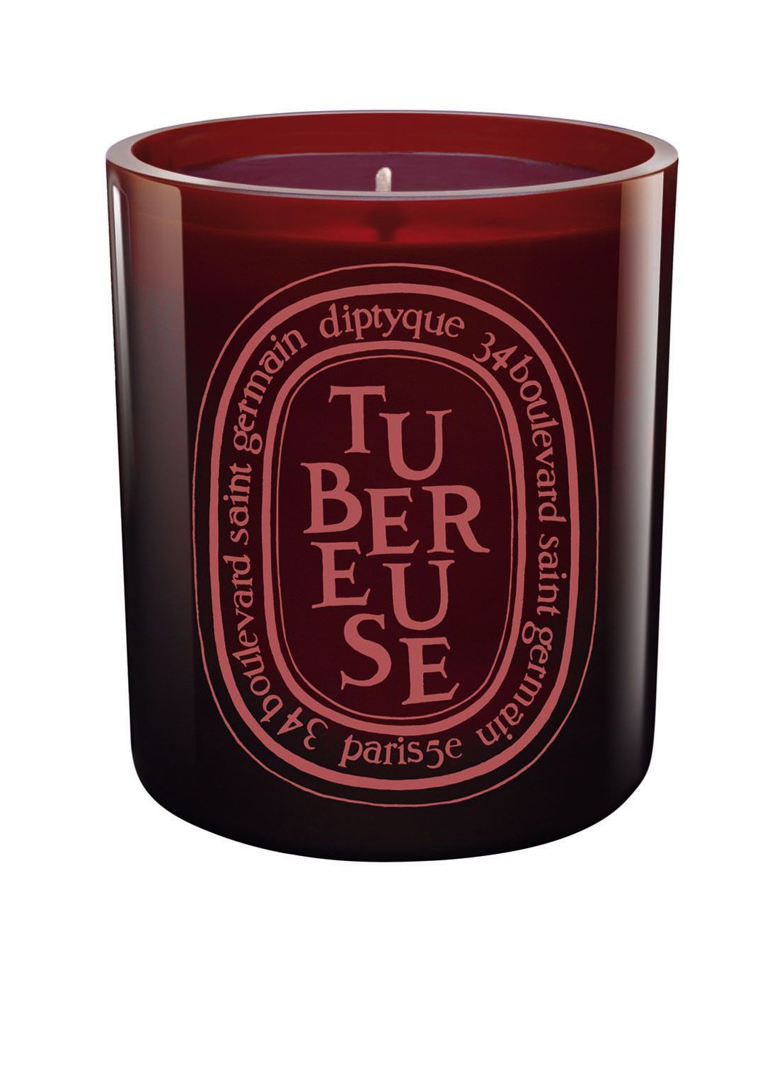 diptyque Tubereuse Rouge geurkaars - rood