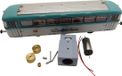 Roco micromotor HR013F motor ombouwset voor Roco DR BR 104, DB BR 740, DB E44, u.a.