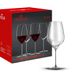 Spiegelau Hi-Lite, 1750477, rode wijnglazen, 679 ml, 4 stuks, bordeauxglazen van kristalglas, wijnglazen, vaatwasmachinebestendig