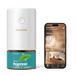 SenseFlow Smart Wi-Fi SF101S Pro aromadiffuser voor etherische oliën, watervrij, ultrasoon, 100% plantaardig, 120 dagen aroma voor thuis tot 100 m², pepermunt