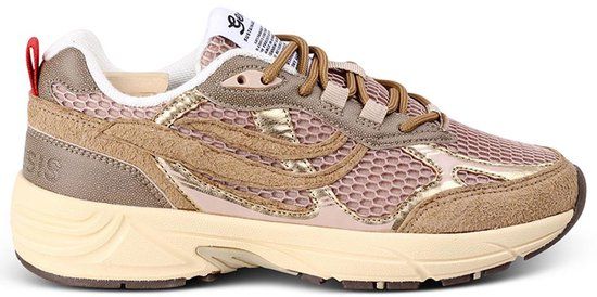 Genesis G-Eco 99 Embo Lage Sneakers Vrouwen Goudkleurig Maat 39