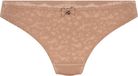 Hunkemöller Dames Lingerie String Marine - Bruin - maat XS
