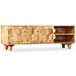 Meuble TV 118x35x40 cm bois de manguier massif