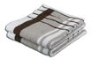 Gözze Handdoekenset, 2-delige set, 100% katoen, 50 x 100 cm, Berlijn, strepen, taupe/choco, 102-1121-A4
