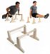 Sklejkowo Lot de 2 parallettes en bois, hauteur 50 cm - calisthénie, pompes et L-sit