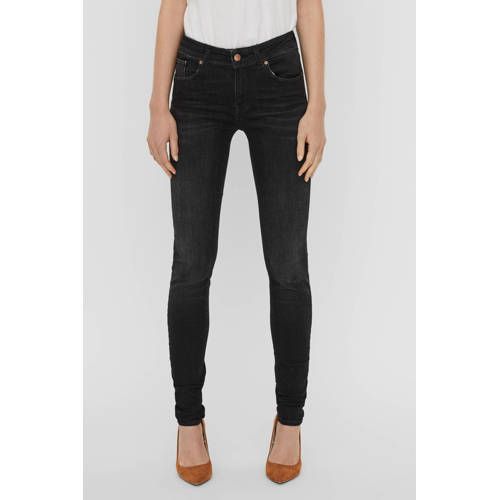 VERO MODA VMLUX Slim Fit Jeans - Black - Organic Cotton