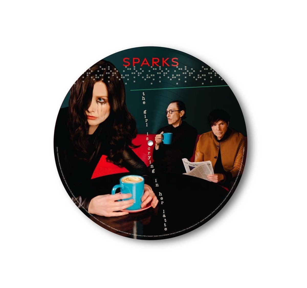 Universal Music Nederland Sparks - The Girl Is Crying In Her Latte (LP) (Picture Disc) - 0602455040022