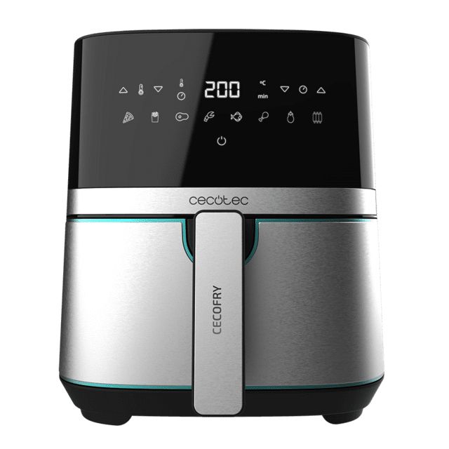 Cecotec 03315 - Heteluchtfriteuse - 5.5L - 1700W - Zwart/RVS