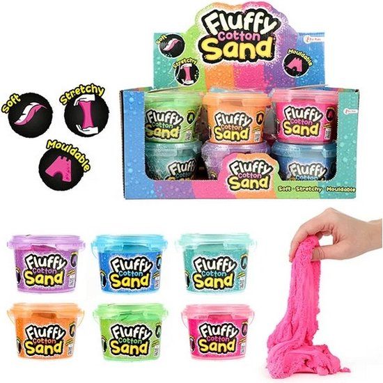Twisk Rekbaar zand - 300 gr. - Multicolor
