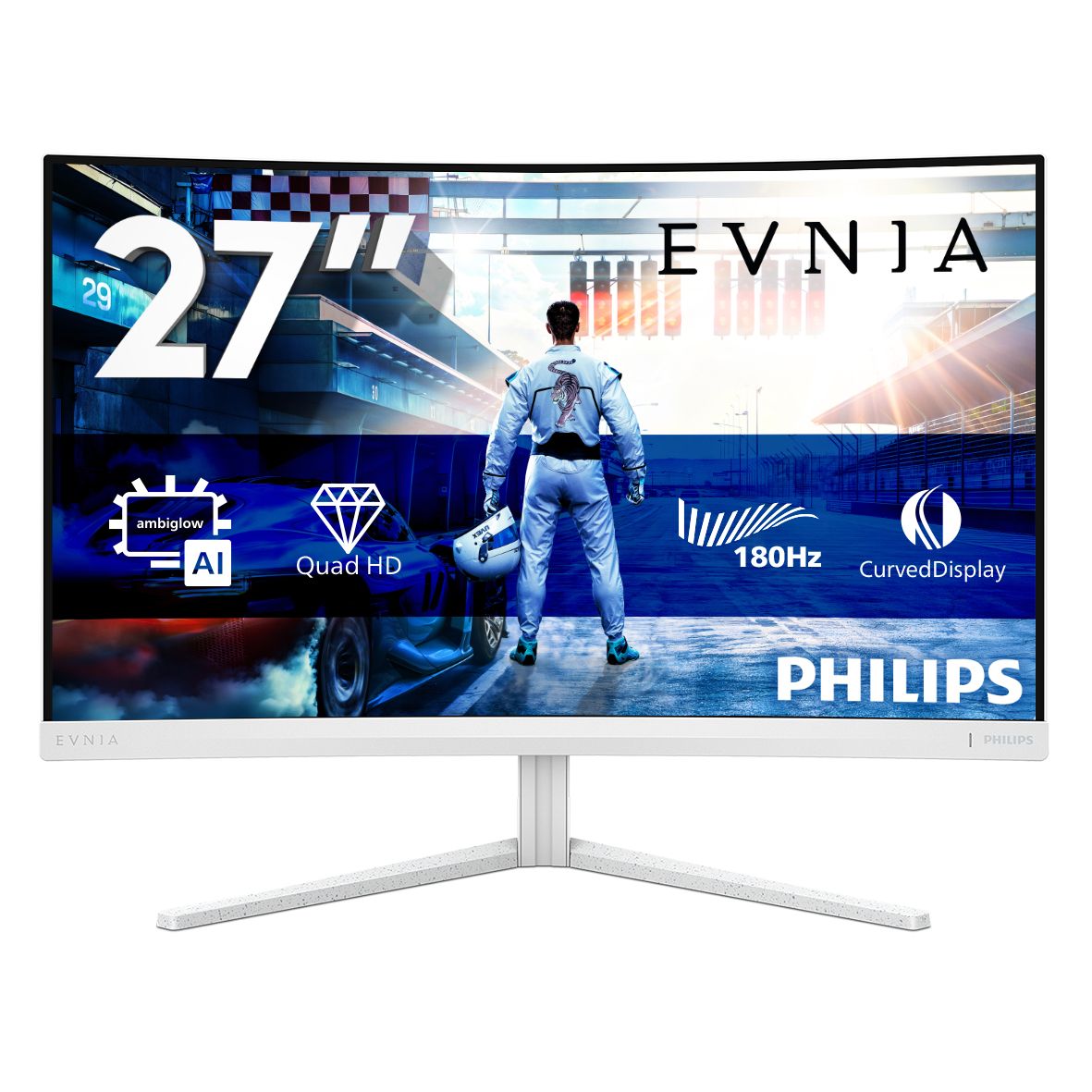 Philips Evnia 27M2C5501/00 27" QHD 180Hz Curved Gaming Monitor