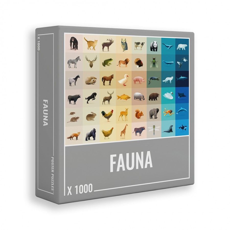 Cloudberries Fauna Puzzel (1000 stukjes) - 5060602330184