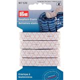 Prym - Prym Wit (12mm) Knoopsgat Elastisch - 1x3m