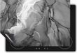 Chefcare Inductie Beschermer Abstracte Kunst - Roze Grijs Goud Marmer - Zwart Wit - 70x55 cm