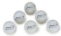 Bodyline Set Van Zes Witte Tafeltennisballen 6 Stuks