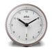Braun BC07PW-DCF - Wekker - Analoog - Radiogestuurde tijdsaanduiding - Cijfers - Wit - Roze