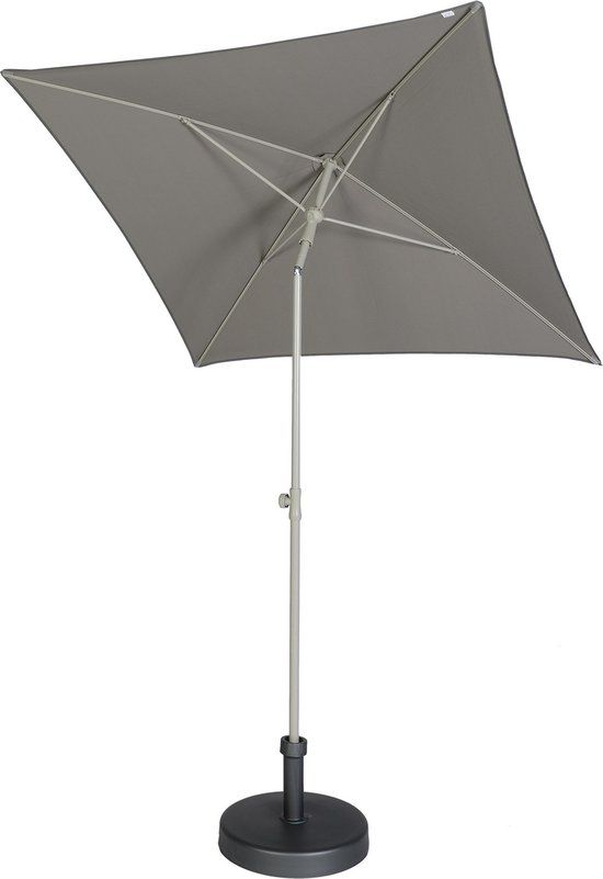 Max luuk - Katie 200/8/22/25 metal taupe zweefparasol