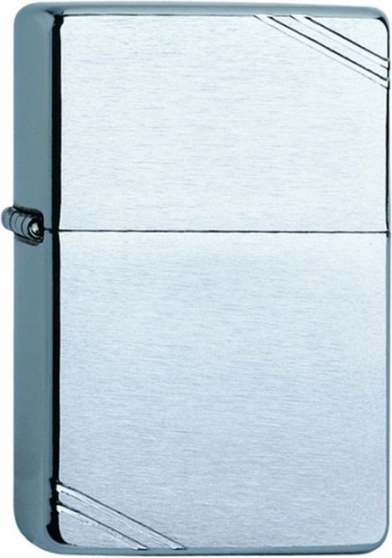 Zippo Aansteker Vintage 1937 Brushed Chrome