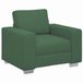 vidaXL Sofastoel Donkergroen Corduroy Stof 100x77x82 cm