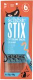 Schesir 12x Kattensnack Stix Zalm 6 x 15 gr