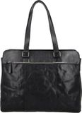 Hide & Stitches Westland Laptoptas 15,6 inch - Zwart