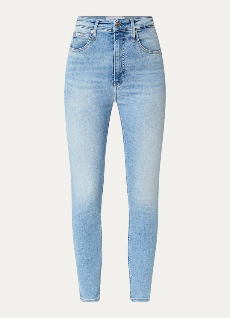 Calvin Klein High Waist Skinny Fit Jeans - Light Wash