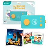 Lunii - Disney Special Story Factory Pack: Verhaaldoos + Ondeugend Challenge Audioboek Ontsnapt aan Scar + 1 Audioboek om uit te kiezen - Interactieve verteller voor kinderen van 3-8 jaar