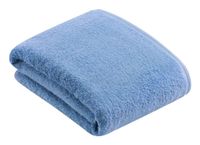 Vossen Vegan Life Badhanddoek Katoen Blauw 100 x 150 cm