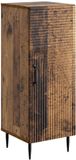 vidaXL Dressoir Oud hout 33 x 34,5 x 89,5 cm Bewerkt hout