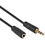 Allteq ALTQ-JACK-XTNT-HQ-B-3 audio kabel 3 m 3.5mm Zwart