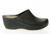 Berkemann Jada Sabots Femme Taille 40,5 Cuir Noir