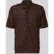 JACK & JONES Overhemd donkerbruin